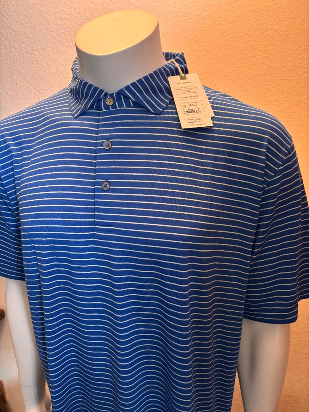 NWT mens $84 XXL TASC Cloud Polo
